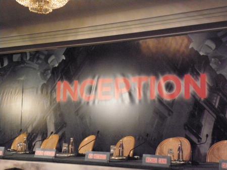 CONFERENCE DE PRESSE INCEPTION - 8 juillet 2010