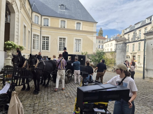 RIMBAUD VERLAINE, UNE SAISON EN ENFER, tournage, cinéma, Jean-Pierre Améris, Neven Carron, Félix Moati, Zoé Adjani, Stéphane de Groodt, François Berléand, Alex Vizorek, Yoann Blanc, Louna Bareil