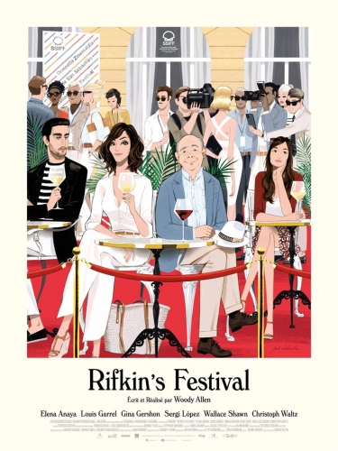 RIFKIN'S FESTIVAL de Woody Allen, cinéma, Wallace Shawn, Elena Anaya, Gina Gershon, Louis Garrel, Sergi Lopez