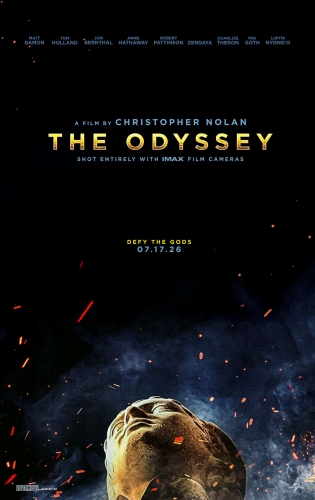 l'odyssee,christopher nolan,cinéma,matt damon,tom holland,anne hataway,robert pattinson,jon bernthal,john leguizamo
