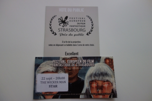 festival europÉen du film fantastique de strasbourg 2015 - chapi