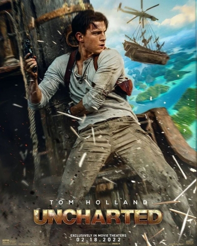 UNCHARTED de Ruben Fleisher, cinéma, 