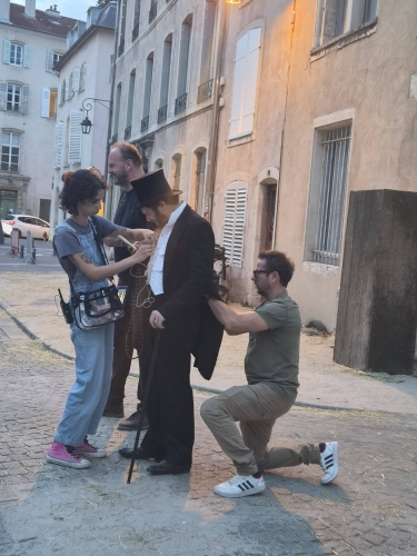 RIMBAUD VERLAINE, UNE SAISON EN ENFER, tournage, cinéma, Jean-Pierre Améris, Neven Carron, Félix Moati, Zoé Adjani, Stéphane de Groodt, François Berléand, Alex Vizorek, Yoann Blanc, Louna Bareil