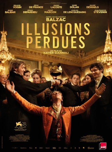 ILLUSIONS PERDUES de Xavier Giannoli, cinéma, Benjamin Voisin, Vincent Lacoste, Cécile de France, Xavier Dolan, Jeanne Balibar, Salomé Dewaels, Jean-François Stévenin, Louis-Do de Lencquesaing, Gérard Depardieu