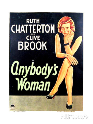 anybody's woman de dorothy arzner,ruth chatterton,clive brook,cinéma,lumière 2016