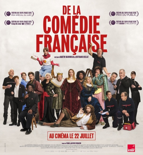 de la comedie francaise,cinéma,martin darondeau et bertrand usclat,pauline clément,laurent stocker,julien frison,marina hands,adeline d'hermy,danièle lebrun,sefa yeboah serge bagdassarian,christian hecq,benjamin lavernhe,guillaume gallienne,sephora pondi,florence viala