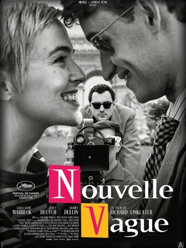 nouvelle vague,richard linklater,cinéma,guillaume marbek,zoe deutsch,audrey dullin