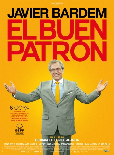 el buen patron de fernando leon de aranoa,cinéma,javier bardem,manolo solo,almudena amor