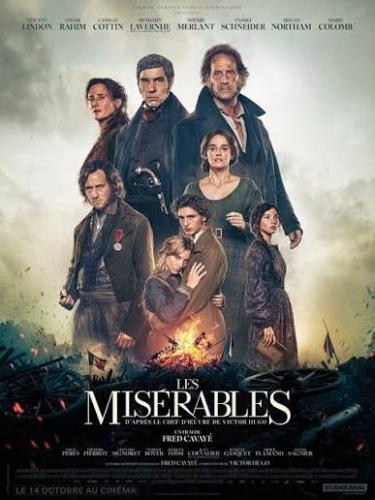 les misérables,fred cavayé,cinéma,vincent lindon,tahar rahim,camille cottin,benjamin lavernhe,vassili schneider,megan northam,marie colomb,louis peres