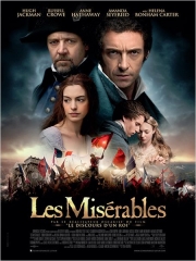 les miserables de tom hooper,cinéma,hugh jackman,russell crowe,anne hathaway,amanda seyfried,eddie redmayne,aaron tveit,helena bonham carter,samantha barks