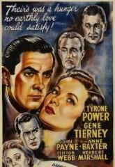 le fil du rasoir d'edmund goulding,gene tierney,tyrone power