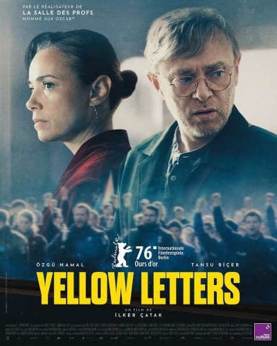 YELLOW LETTRES de Ilker Catak, cinéma, Özgü Namal, Tansu Bicer, Leyla Smyrna Cabas,