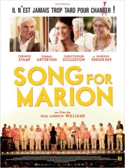 A SONG FOR MARION de Paul Andrew Williams, Terence Stamp, Vanessa Redgrave, Gemma Arterton , cinéma