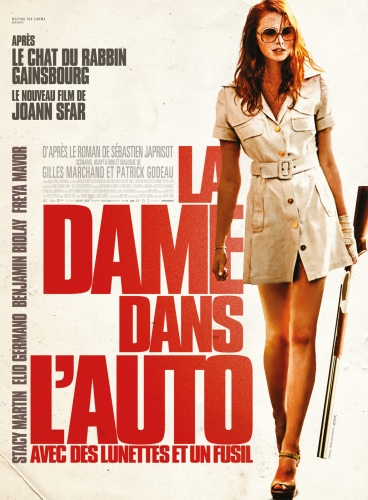 la dame dans l'auto avec des lunettes et un fusil de johan sfar,freya mavor,benjamin biolay,elio germano,cinéma