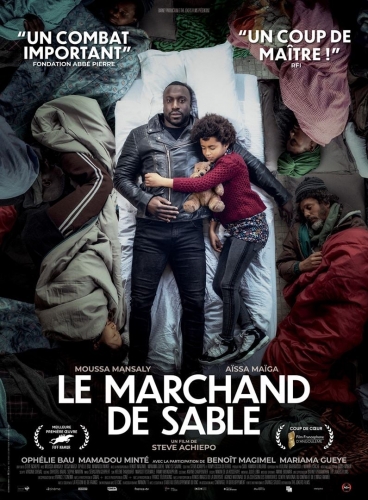 le marchand de sable de steve achiepo,cinéma,moussa mansaly,ophélie bau,aïssa maïga,mamadou minté,benoît magimel,mariama gueye,festival annonay 2023