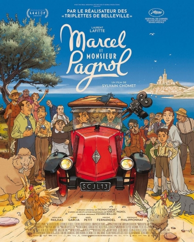 marcel et monsieur pagnol,sylvain chomet,cinéma,laurent lafitte,géraldine pailhas