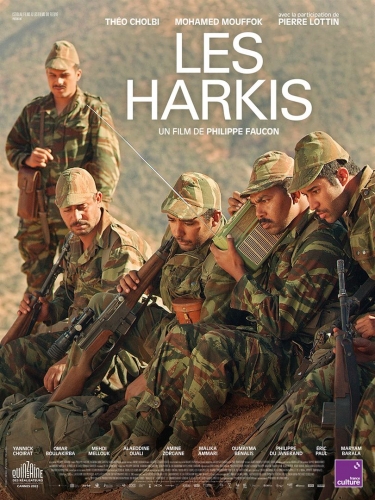 LES HARKIS de Philippe Faucon, cinéma, Théo Cholbi, Mohamed El Amine Mouffok, Pierre Lottin, Yannick Choirat