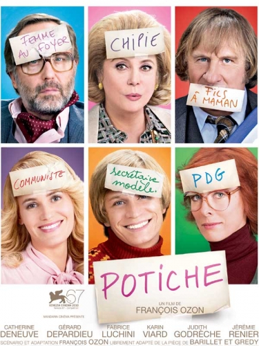 potiche de françois ozon,catherine deneuve,gérard depardieu,fabrice lucchini,jérémie rénier,judith godrèche,karin viard,cinéma