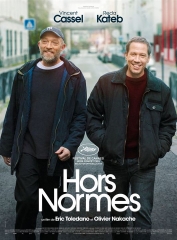 hors normes d'olivier nakache et eric toledano,cinéma,vincent cassel,reda kateb,hélène vincent,benjamin lesieur,catherine mouchet