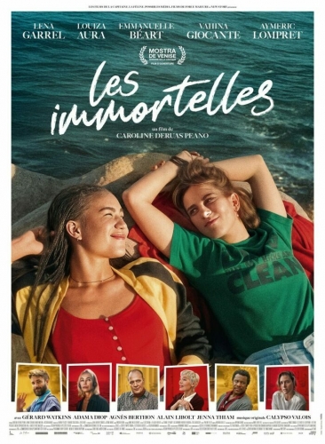 LES IMMORTELLES, cinéma, Caroline Deruas, Lena Garrel, Louiza Aura, Emmanuelle Béart, Vahina Giocante, Aymeric Lompret
